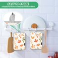 thumbnail image 4 of Yayeee Pot Holders Kitchen Heat Resistant with Pocket 7"x9.8" Cotton Oven Cooking Hot Pads, Beige Autumn Leaves, 4 of 7