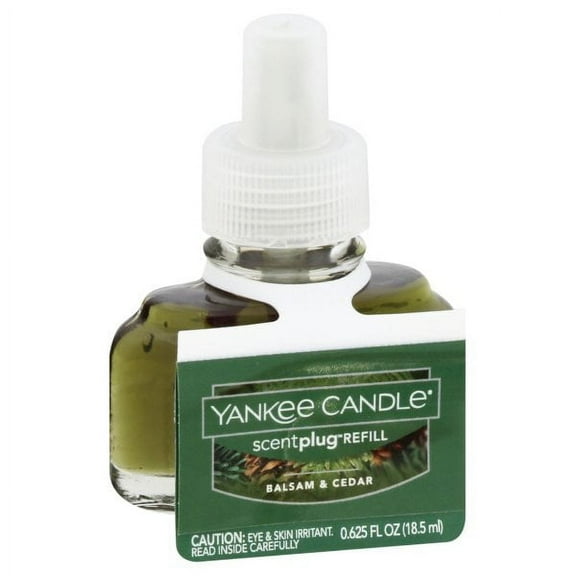 Yankee Candle Scent Plug Refill, Balsam & Cedar (Pack of 1)