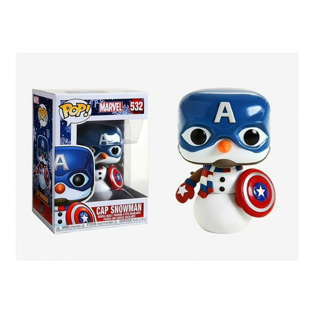 Figura Funko Pop Captain America Holiday 4.5 pulgadas