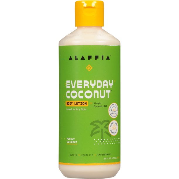 Alaffia Everyday Virgin Coconut Oil Body Lotion - Purely Coconut - 16 fl. oz
