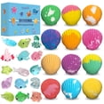 thumbnail image 1 of Bombas de baño Santrela Shell Kids con juguetes sorpresa, paquete de 12, 1 of 7