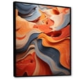 thumbnail image 2 of Designart "Aerial Dance Over the Desert IV" Landscape & Nature Floater Framed Canvas Print, 2 of 7