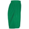 thumbnail image 4 of Augusta AG1844 9-inch Modified Mesh Shorts-Kelly-4X, 4 of 5