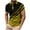 Yellow, variant on hotojiny Golf Shirts for Men Fashion Colorblock Short Sleeve Button Collared Tee Casual Summer Tops for Workout Sport