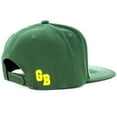 thumbnail image 3 of Green Bay 2-Tone Split Text Adjustable Snapback Baseball Cap (Green), 3 of 4