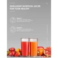 thumbnail image 5 of Juicer Aicok Juice Extractor with Wide Mouth, 3 Speed Centrifugal Juicer for Fruit and Vegetable, plus Pulse Function, Non-slip Feet, Stainless Steel and BPA free, 5 of 7