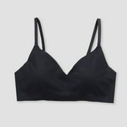 Maidenform Girls' Bonded Bra - Black L