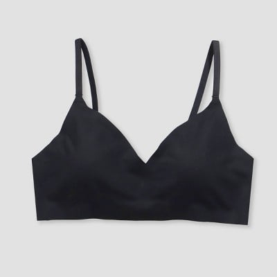 Maidenform Girls' Bonded Bra - Black L