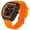6157Orange, variant on Men's Barrel Shape Digital Sport Watch Waterproof Multifunction Wristwatch with 3 Time Zones & Alarm