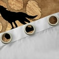 thumbnail image 4 of Homewish Safari Wolf Blackout Curtains Set of 2 (52x84 Each),Jungle Wildlife Window Curtains,Brown Green Curtains and Drapes For Boys Teens,Microfiber Bedroom Decor, 4 of 6