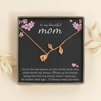 Anavia "To my beautiful Mom" Mother's Day Rose Bracelet With Gift Card, Gifts for Women Mama Bracelet for Mom Mothers Handmade Jewelry Unique Jewelry [Rose Gold]
