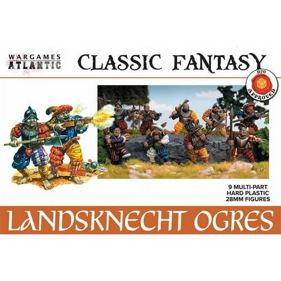 Wargames Atlantic Landsknecht Ogres New