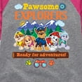 thumbnail image 3 of Paw Patrol - Pawsome Explorers - Toddler And Youth Girls Raglan Graphic T-Shirt, 3 of 6