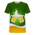 thumbnail image 4 of Birdeem Nouveau T-Shirt de Mode pour Hommes Impression 3D Bière Non Positionnée Manches Courtes Col Rond T-Shirt Décontracté Haut de Sport Blouses, 4 of 5