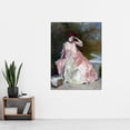 thumbnail image 2 of De Madrazo Y Garreta Woman With Picnic Basket Painting Extra Large XL Wall Art Poster Print, 2 of 3