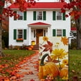 thumbnail image 5 of Oioii Happy Thanksgiving Fall Garden Flags Pumpkins Yard Flags,Small Thanksgiving Day Garden Decor for Autumn Outside Porch Lawn Holiday, 5 of 6