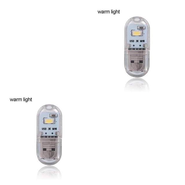 Inteprter Mini lámpara de teclado con luz LED alimentada por USB Accesorios de iluminación ambiental Type1 NO1