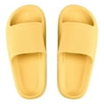thumbnail image 3 of PULLIMORE Clouds Anti-Slip Slippers for Women Men, Quick-Drying Bathroom Slides Sandals Indoor Outdoor House Slippers (L, Yellow), 3 of 8