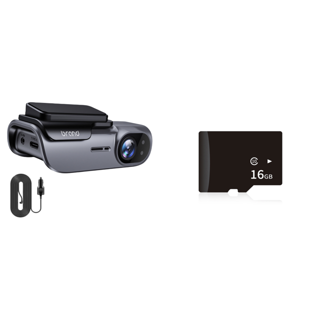 Cámara para coche 4K con GPS Wi-Fi nocturna monitor aparcamiento 24H (K05)