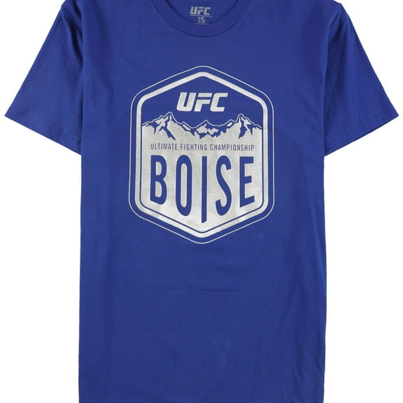 UFC Mens Boise Graphic T-Shirt, Blue, Small