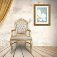 thumbnail image 3 of Reynolds, Jade 13x18 Gold Ornate Wood Framed with Double Matting Museum Art Print Titled - White Tulip Triptych III, 3 of 4