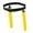 yellow, variant on koolsoo Football Waist Belt Ribbon Adjustable for Outdoor Accessories Equipment violet