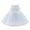 R/White58, variant on Vividxx Dress For Girl Flower Sequin Princess Dress Summer Sleeveless Multi Layer Long Dress Waist Pearl Decoration Classic