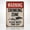 #A, variant on Funny Warning Drinking Zone Metal Bar Sign - Drinking Zone Sign, Please Watch Your Step Sign for Home Bar Garage & Man Cave Wall Decor Funny Bar Signs for Men 8×12 Inch