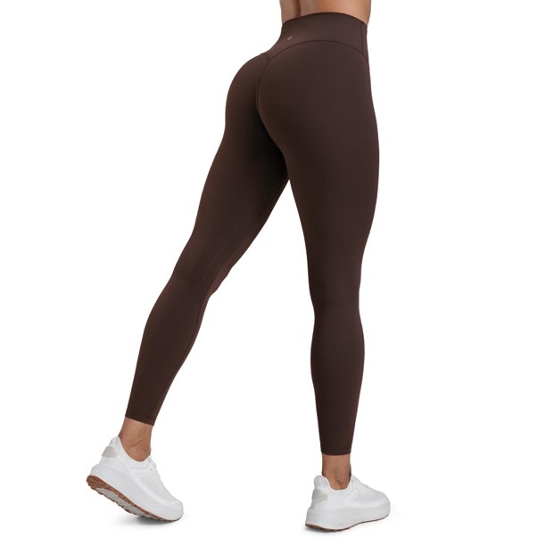 Leggings CRZ YOGA Butterlift de cintura alta de 25" color marrón talla pequeña