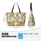 thumbnail image 4 of Disketp Ducks and Flowers Bolsa de Playa de Gran Capacidad, Bolso Impermeable y a Prueba de Arena para Mujer, Ideal para Playa, Piscina y Natación, 4 of 7