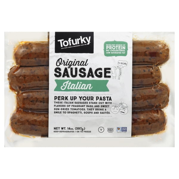 Tofurky Plant-Based Italian Original Sausage 14 oz