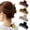Tortoise Matte, variant on 4 Pack Double Row Teeth Hair Claw Clips, 3.5" Large Strong Hold Matte Hair Clips for Thin and Short Fine Hair Accessories (Brown Neutral Matte)