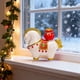 thumbnail image 4 of Adorno navideño de caballo de resina | Figura decorativa navideña roja y blanca | Mueble de TV moderno para sala de estar | Idea de regalo festivo | Elegante decoración invernal para el hogar, 4 of 6