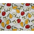 thumbnail image 4 of oneOone Polyester Lycra White Fabric & Pear Fruits Sewing Fabric By The Yard Printed Diy Clothing Sewing Supplies 56 Inch Wide, 4 of 4