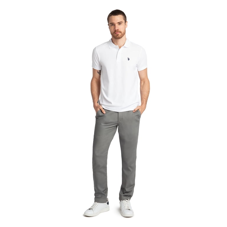 U.S. Polo Assn. Men's Slim Fit Pique Polo Shirt photo 4