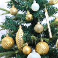 thumbnail image 5 of Farfi 40 unids/set Bolas de Navidad Hoja de Caramelo Muleta Adorno Colgante Escena de Fiesta Diseño Accesorios de decoración Bolas Colgantes Árbol de Navidad Colgante Hogar, 5 of 5