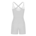 thumbnail image 2 of Womens Running Onesie Workout Rompers One Piece Outfits Exercise Jumpsuits Sleeveless Athletic Tennis Romper Gym Yoga Clothes, 2 of 5