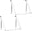 White, variant on Foldable Over The Door Hanger - Space-Saving Drying Rack for Coats & Clothing, Small Clothes Organizer, White