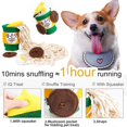 thumbnail image 4 of Pet Snuffle Mat for Dogs Cats Boredom, Dog Educational Sound Toys, Interactive Feed Game Toys, Encourages Natural Foraging Skills for Cats Dogs, Stres, 4 of 4