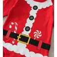 thumbnail image 5 of WIBACKER My First Christmas Baby Boy Girl Santa Claus Costume Cotton Romper + Pants + Hat Newborn Xmas Party Cosplay Set, 5 of 10