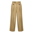 thumbnail image 4 of CONZONE Men's Suit Pants Wide Leg Dress Pants for Men Trendy Elegant Solid Casual Formal Business Pant With Pockets, 4 of 4