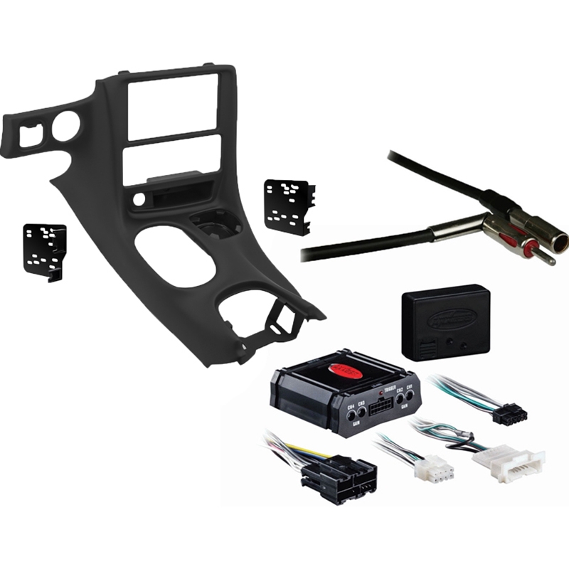 Metra DP3021B Black Double DIN Stereo Dash Kit for 19972004 Chevrolet