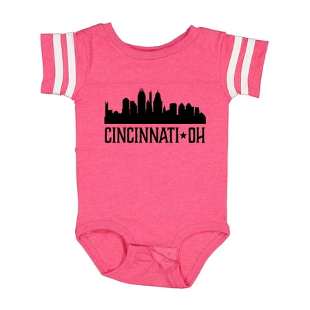 

Inktastic Cincinnati Ohio Skyline City Silhouette Gift Baby Boy or Baby Girl Bodysuit
