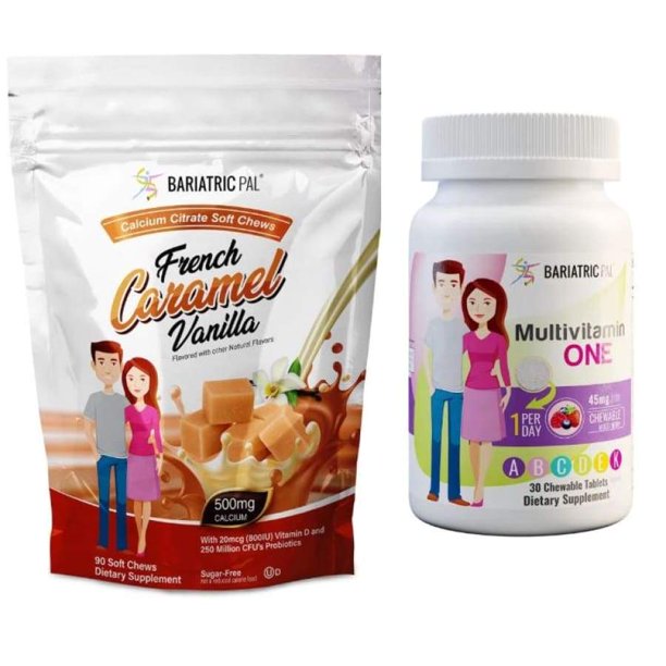 Gastric Sleeve Complete Bariatric Vitamin Pack by BariatricPal Size 1