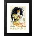 thumbnail image 2 of Jules Chéret 11x14 Black Modern Framed Museum Art Print Titled - Ault and Wiborg, Ad. 085 (1890-1913), 2 of 5