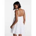 thumbnail image 3 of No Boundaries Tiered Trapeze Dress, Women's XXS-XXL, 3 of 5
