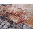 thumbnail image 2 of MDA Home Anna 5'x8' Abstract Transitional Fabric Area Rug in Cream/Gray, 2 of 6
