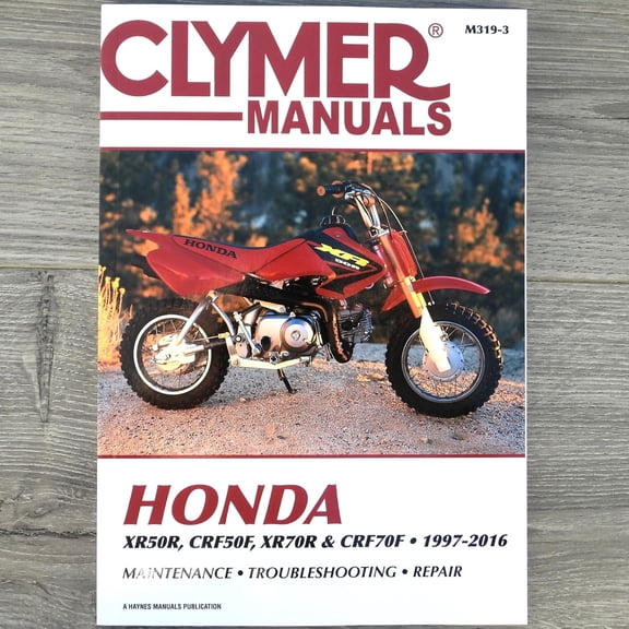 Service & Repair Manual for Honda XR50 XR50R CRF50 CRF50F XR70 XR70R CRF70 CRF70F 1997-2009