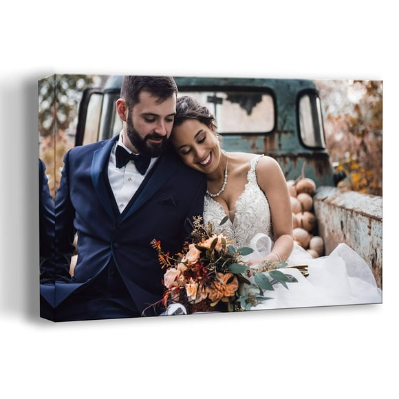 Personalized Custom Canvas Prints: Photo On Canvas (24x36 Inch) Transform Your Photos into Stunning Framed Wall Art-Digitally Printed Photo To Canvas - Ideal for Home Decor, Gifts & Keepsakes