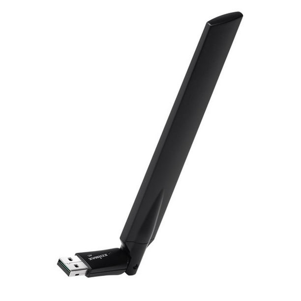 Adaptador WiFi USB inalámbrico para PC, velocidad WiFi AC1200Mbps, banda dual, conexión estable de largo alcance de 5 GHz y 2,4 GHz, antena WiFi de alta ganancia para computadora portátil de